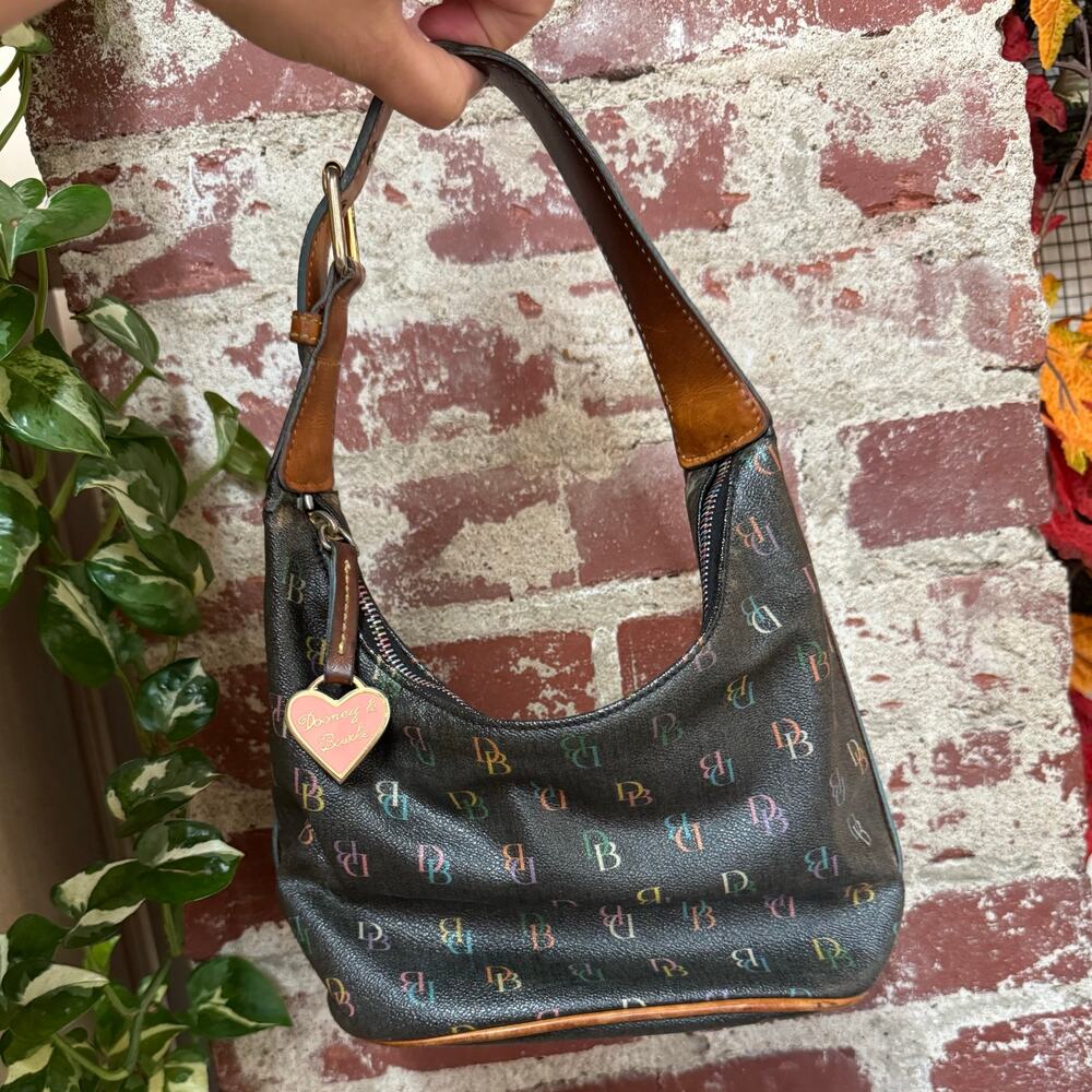 Vintage Y2K Dooney & Bourke Rainbow Hobo “It Bag”
